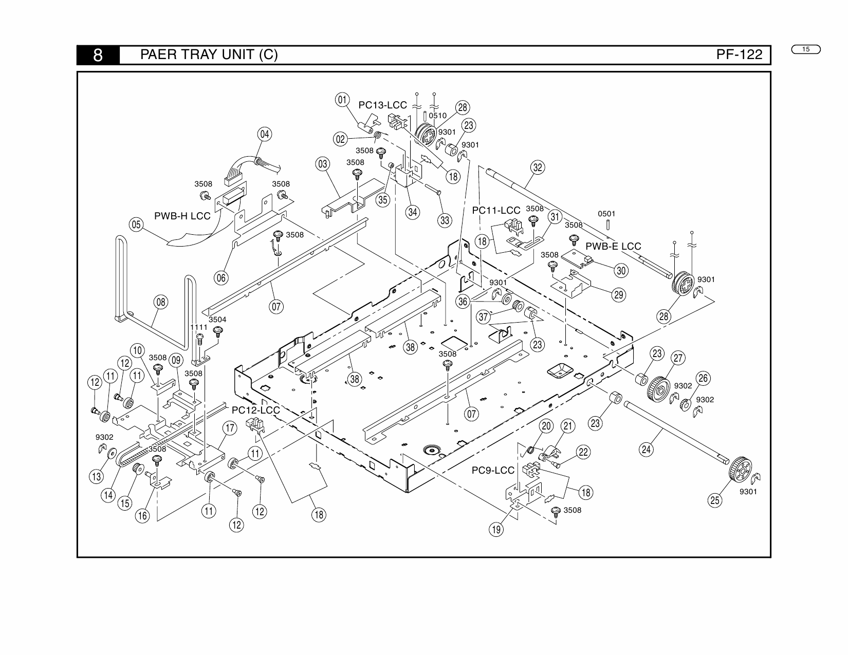 Konica-Minolta Options PF-122 Parts Manual-5